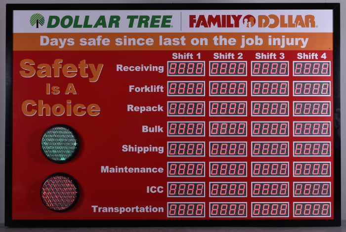32 Display sign for Dollar Tree/Family Dollar